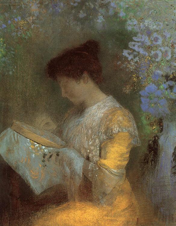 Odilon Redon Madame Arthur Fontaine